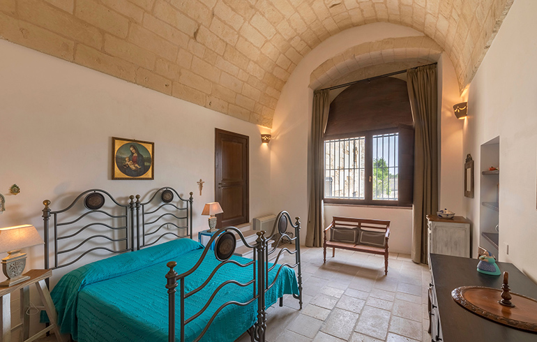 masseria specchiulla camera da letto