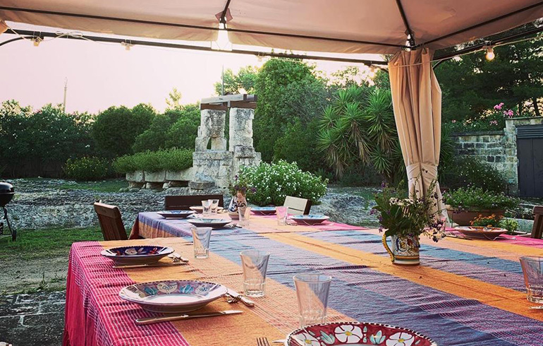 masseria specchiulla cene estive