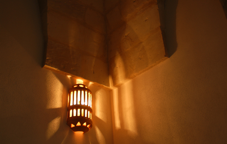 la pagghiara masseria specchiulla volta con lume