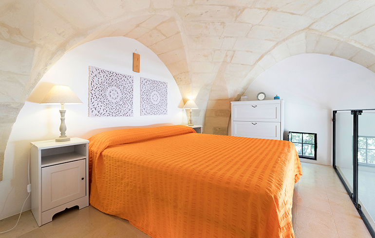 la pagghiara masseria specchiulla camera da letto